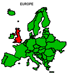 Map of Europe